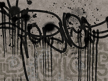 Темные фотообои Wall street CALLIGRAFFITI Calligraffiti 7